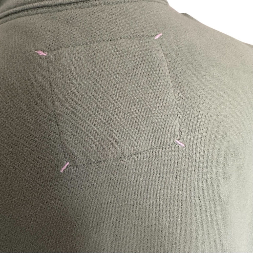 Tommy Bahama Green Half Zip Zip-Up Sweater - Medium - Picture 3 of 8